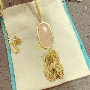 Rose Quarts Rayne Necklace